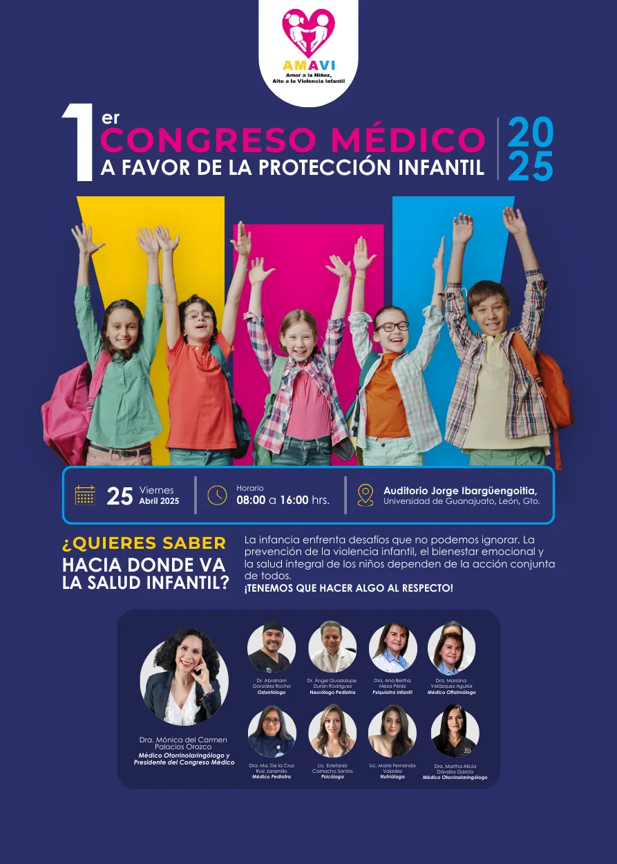 Cartel del primer Congreso Médico a favor de la protección infantil
