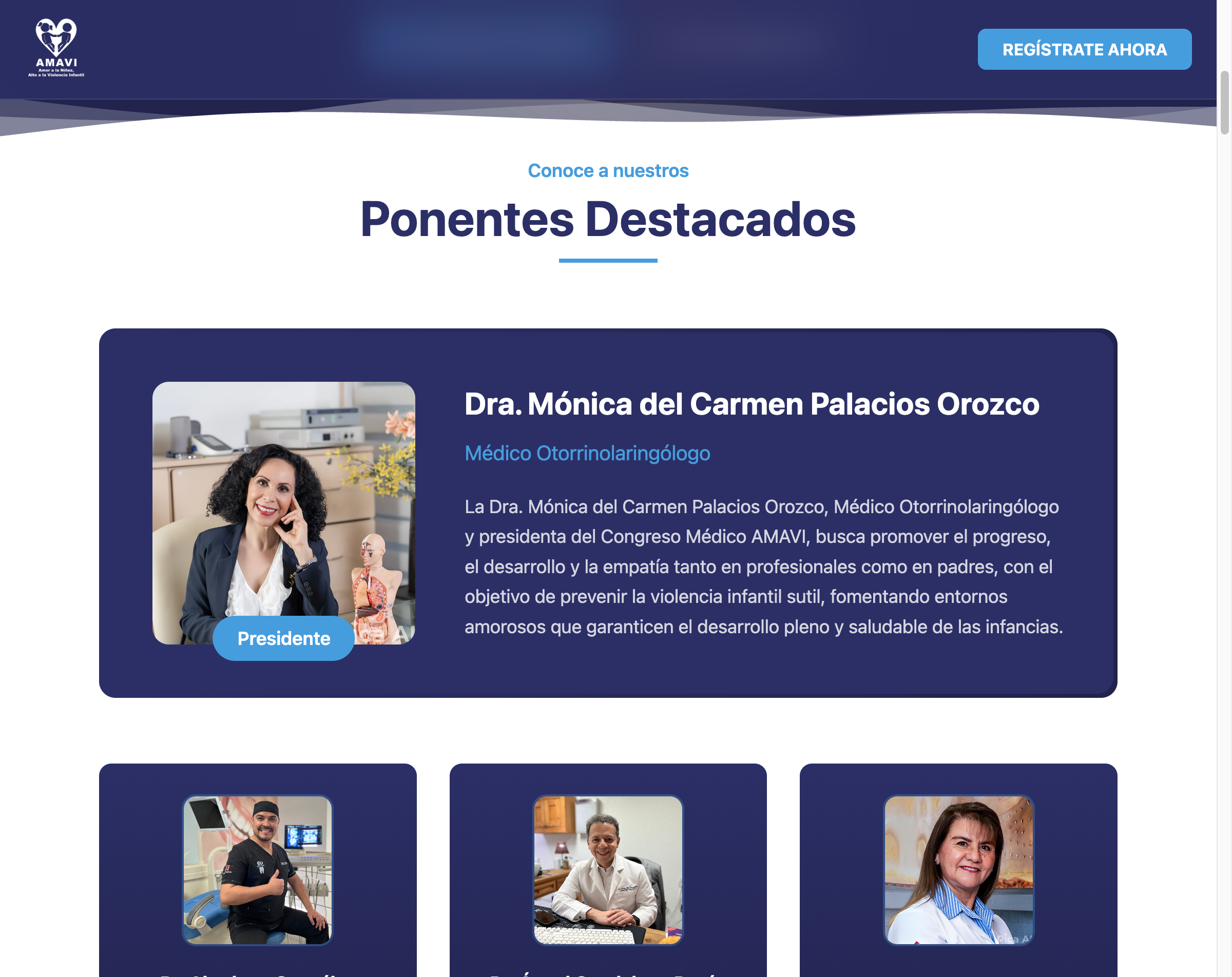 AMAVI - Congreso Médico con Weventia - Vista 1