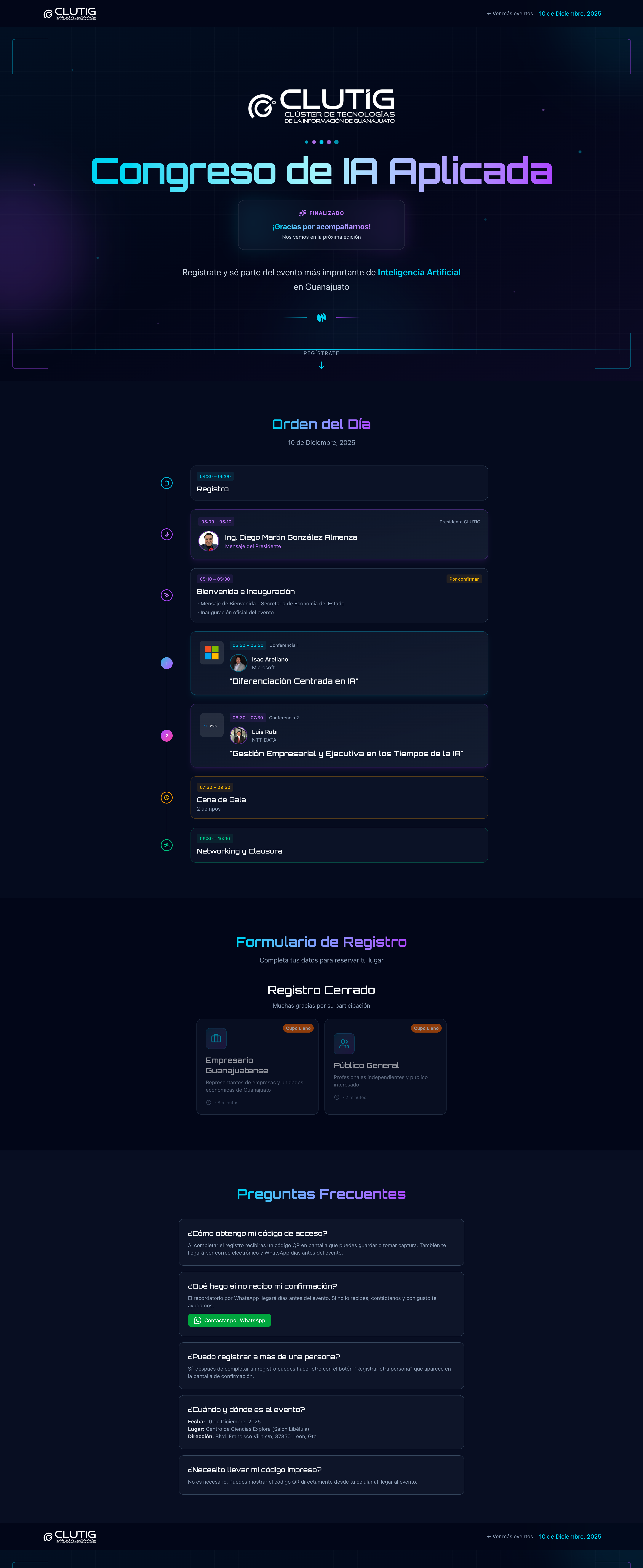CLUTIG - Eventos Tecnológicos con Weventia - Vista 2